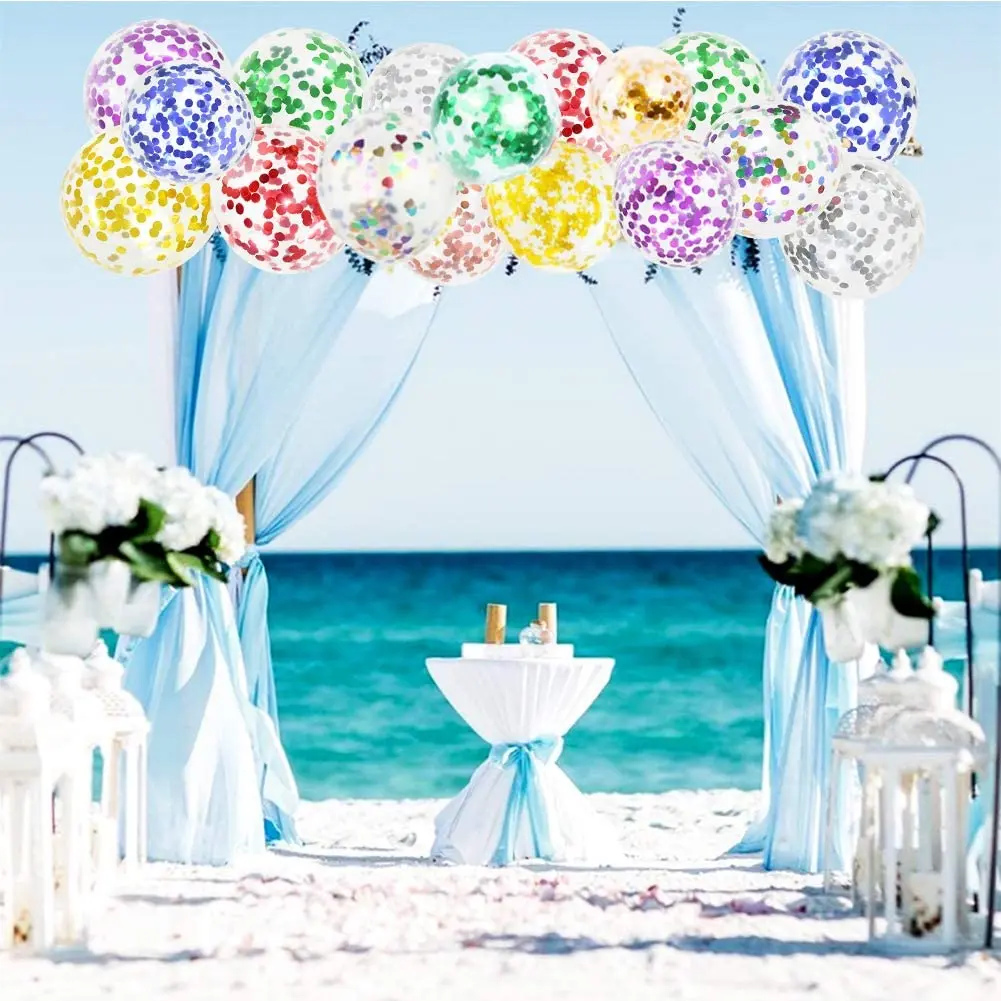 50 Pcs Confetti Balloons Kit 12inch Multicolored Party Latex Balloons for Birthday Shower Wedding Christmas New Year Decoration
50 Pcs Confetti Balloons Kit 12inch Multicolored Party Latex Balloons for Birthday Shower Wedding Christmas New Year Decoration