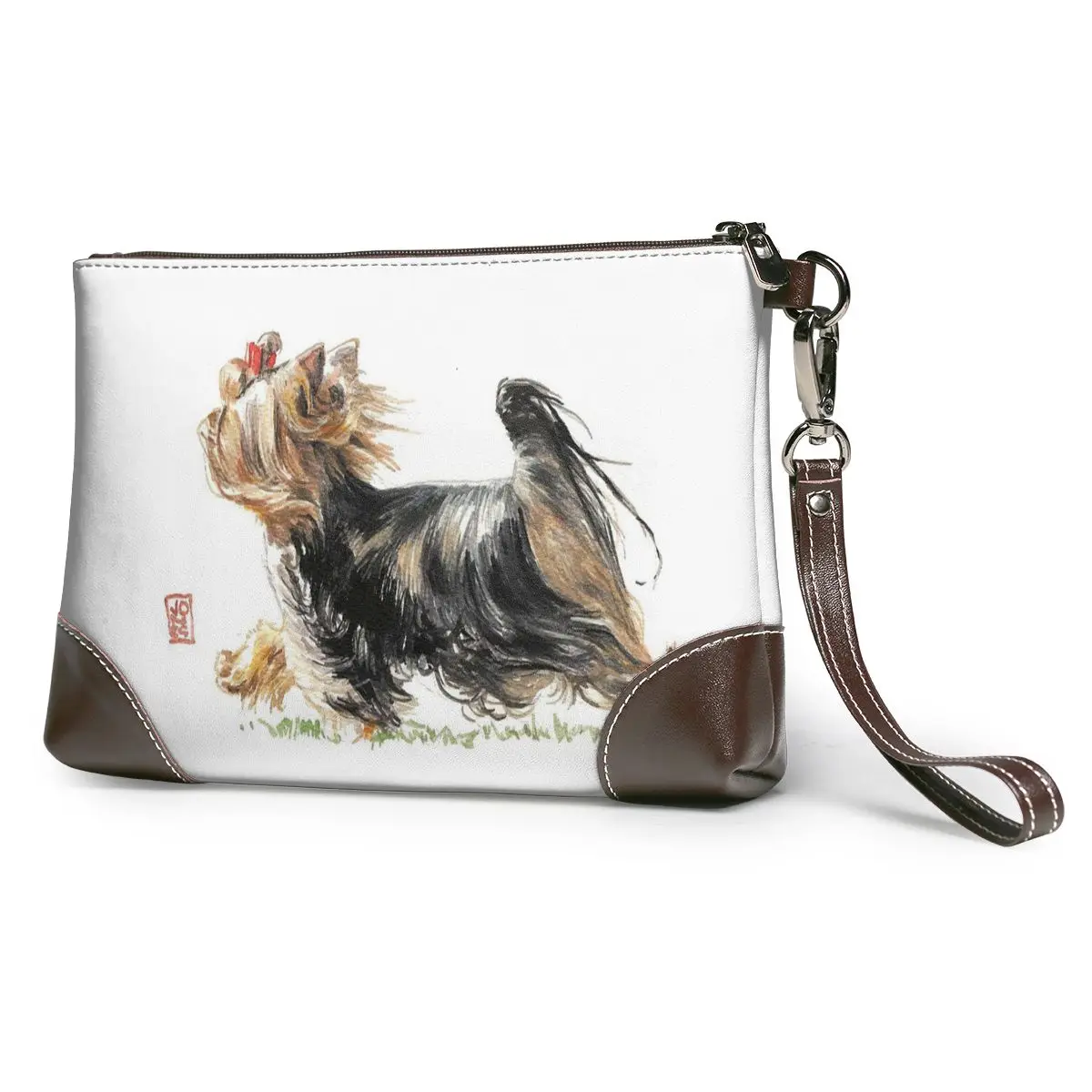Yorkshire Terrier Clutch Bag Zipper Fashion Clutch Purse Cute Leather Wedding Wallet
Yorkshire Terrier Clutch Bag Zipper Fashion Clutch Purse Cute Leather Wedding Wallet