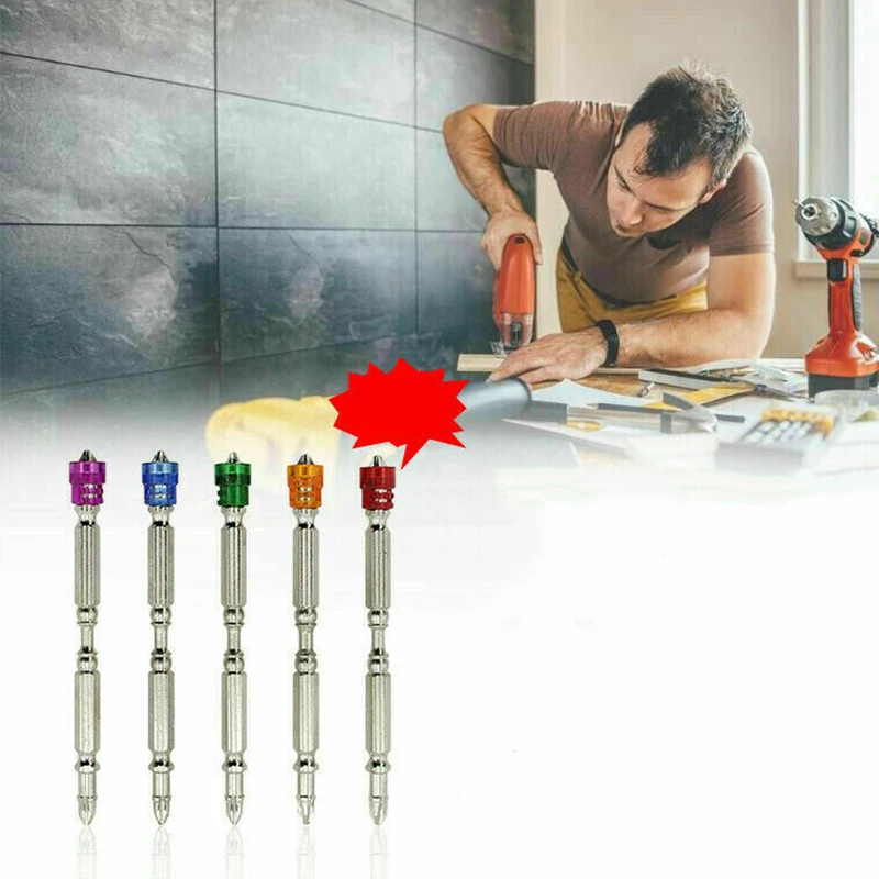 5pcs Magnetic Screwdriver Drill Bits Double Headed Cross Electronic Industry Household Appliances Use Power Tools
5pcs Magnetic Screwdriver Drill Bits Double Headed Cross Electronic Industry Household Appliances Use Power Tools
