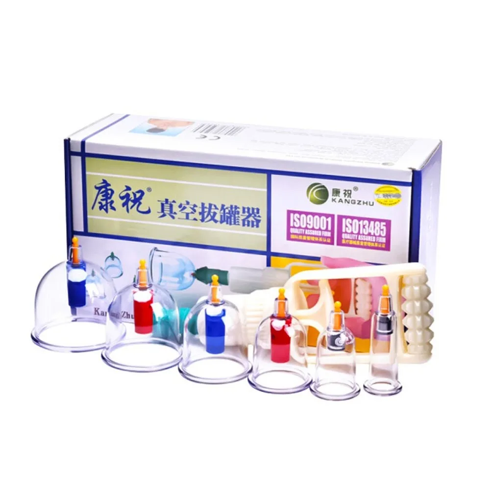 JYTOP 6Pcs Massage Jar Vacuum Cupping Massage Cup Set Body Care Manual Massage Tool
JYTOP 6Pcs Massage Jar Vacuum Cupping Massage Cup Set Body Care Manual Massage Tool