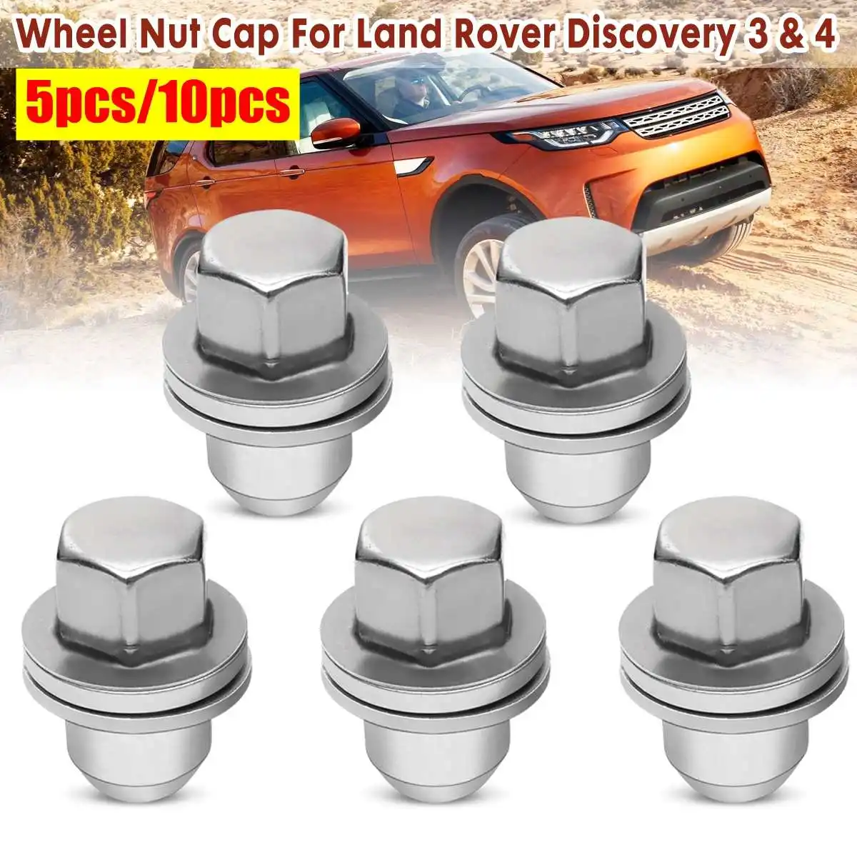 5Pcs 10Pcs Wheel Nut Caps For Land Rover Discovery 3 & 4 #RRD500290 SFN-500510 2004 2005 2006 2007 2008 2009
5Pcs 10Pcs Wheel Nut Caps For Land Rover Discovery 3 & 4 #RRD500290 SFN-500510 2004 2005 2006 2007 2008 2009