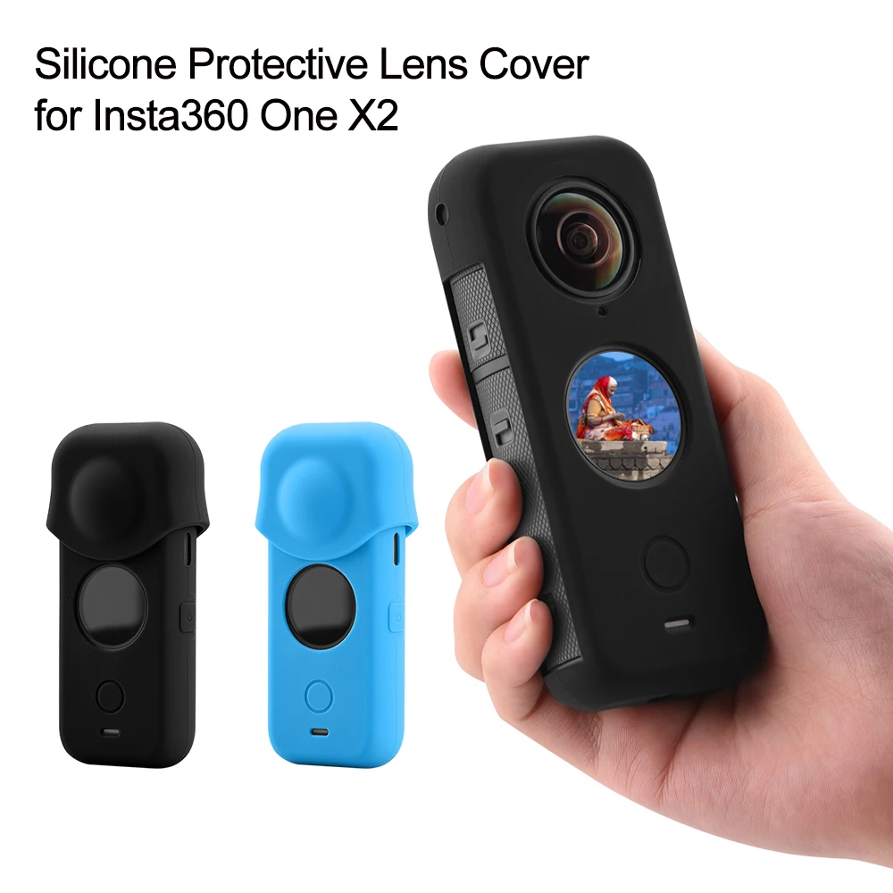 Силиконовый защитный чехол для камеры Insta360 One X2, крышка для объектива панорамной камеры, Мягкий рукав, съемный аксессуар для панорамной каме...
Силиконовый защитный чехол для камеры Insta360 One X2, крышка для объектива панорамной камеры, Мягкий рукав, съемный аксессуар для панорамной каме...