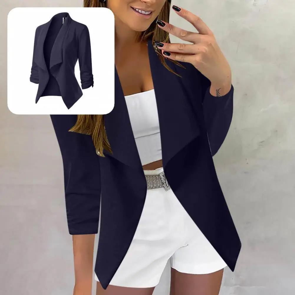 Polyester Fashion Multifunctional Lady Blazer Washable Lady Blazer Formal for Daily Wear
Polyester Fashion Multifunctional Lady Blazer Washable Lady Blazer Formal for Daily Wear