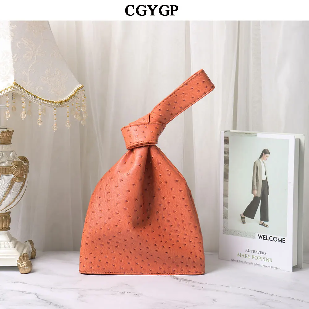 Ladies Ostrich Pu Leather Knot Bag Luxury Handbags Women Bags Designer Female Hobos Triangle Evening Party Bag Colorful Handbags
Ladies Ostrich Pu Leather Knot Bag Luxury Handbags Women Bags Designer Female Hobos Triangle Evening Party Bag Colorful Handbags