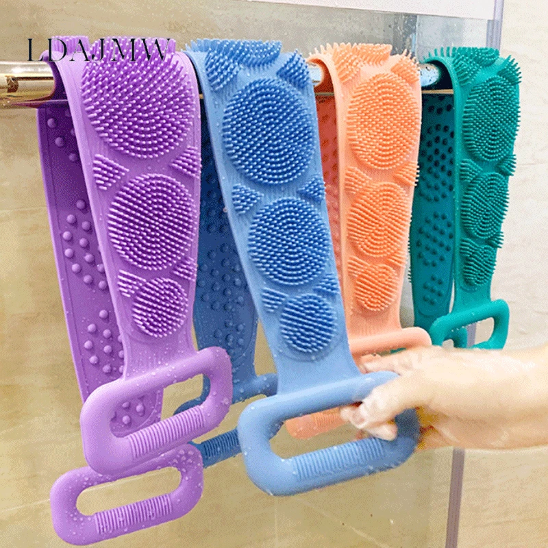 Food-grade Silicone Massage Brush Rub Back Brush Durable And Harmless Children's Bath Towels Household Bath Supplies
Food-grade Silicone Massage Brush Rub Back Brush Durable And Harmless Children's Bath Towels Household Bath Supplies