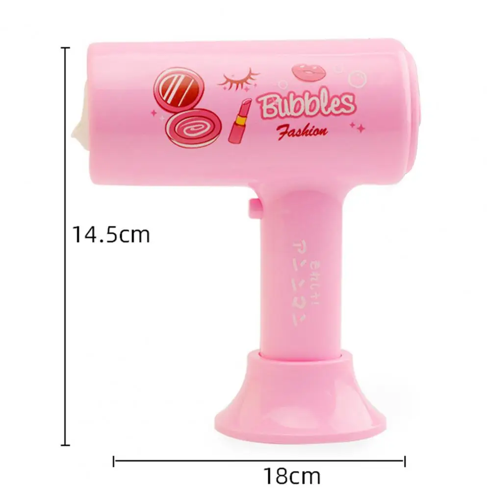 Lovely Bubble Machine Hair Dryer Design Operate Easily ABS Indoor Outdoor Bubble Toy for Toddlers 
Lovely Bubble Machine Hair Dryer Design Operate Easily ABS Indoor Outdoor Bubble Toy for Toddlers