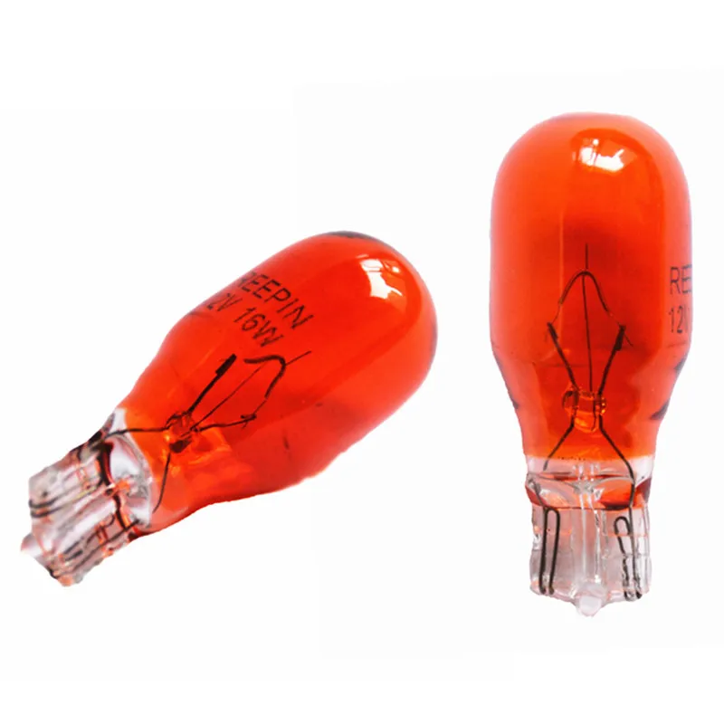 2Pcs Glass T15 W16W Better View High Power Low Consumption Halogen Bulb Interior Light Automotive White/Amber Clear 12V#289599
2Pcs Glass T15 W16W Better View High Power Low Consumption Halogen Bulb Interior Light Automotive White/Amber Clear 12V#289599