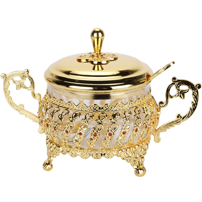Kitchen Supplies Seasoning Jar Glass Alloy Coffee Sugar Bowl with Spoon Spice Box Salt and Pepper Set Seasoning Organizer
Kitchen Supplies Seasoning Jar Glass Alloy Coffee Sugar Bowl with Spoon Spice Box Salt and Pepper Set Seasoning Organizer