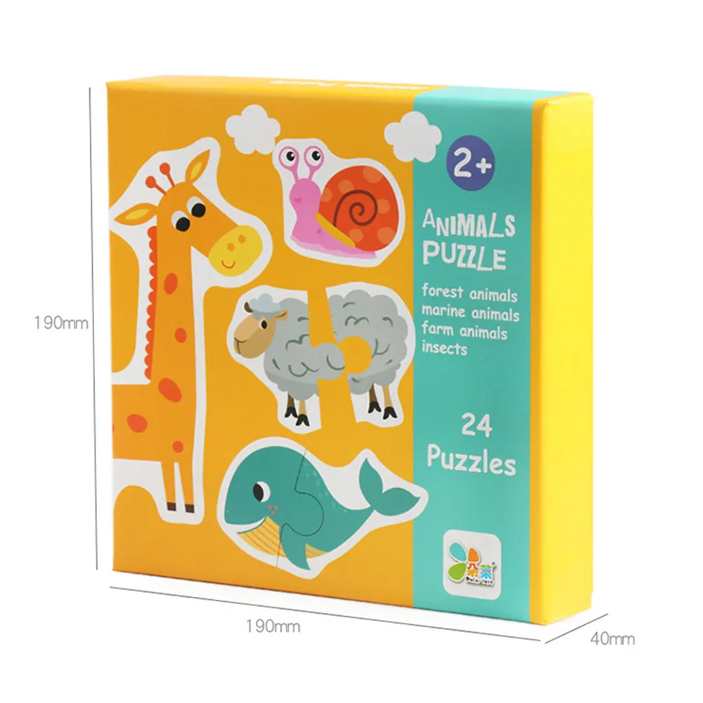 Mini Paper Puzzles Game Toys Baby Jigsaw Puzzle Toys Wooden Cubes Match Game Early Learning Educational Toys
Mini Paper Puzzles Game Toys Baby Jigsaw Puzzle Toys Wooden Cubes Match Game Early Learning Educational Toys