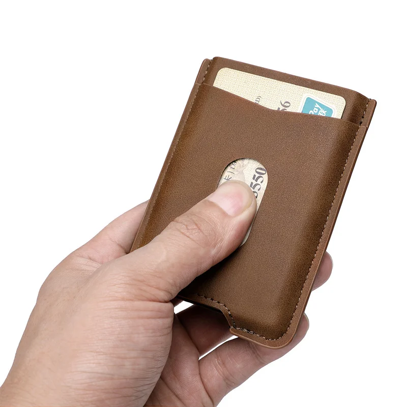 RFID Black Magic Purse Top Pu Leather Wallet Men Business Credit Card Holder with 5 Color
RFID Black Magic Purse Top Pu Leather Wallet Men Business Credit Card Holder with 5 Color