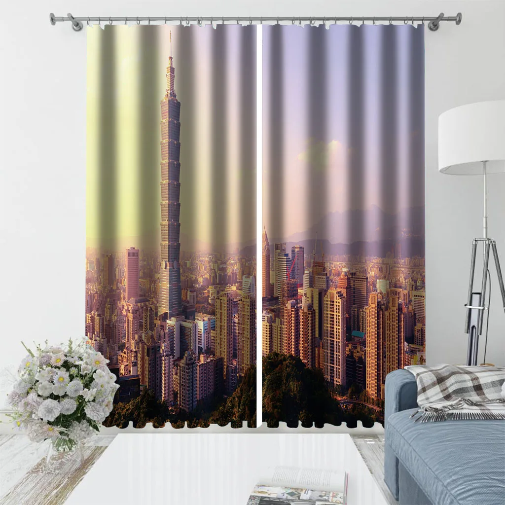 Luxury Blackout 3D Window Curtains For Living Room Bedroom city building curtains 3D Blackout Curtains For Living room
Luxury Blackout 3D Window Curtains For Living Room Bedroom city building curtains 3D Blackout Curtains For Living room