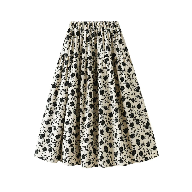 Winter Retro Floral Blend Long Boho Skirt Vintage Flowers Printed Patchwork Long Pleated Skirts
Winter Retro Floral Blend Long Boho Skirt Vintage Flowers Printed Patchwork Long Pleated Skirts