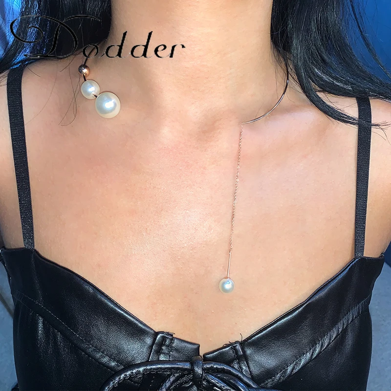 Vintage Elegant Big White Pearl Choker Necklace for Women Clavicle Chain Fashion Necklaces for Women Trend Jewelry Collar Gifts
Vintage Elegant Big White Pearl Choker Necklace for Women Clavicle Chain Fashion Necklaces for Women Trend Jewelry Collar Gifts