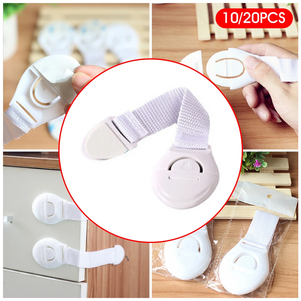 10/20Pcs Drawer Door Cabinet Cupboard Toilet Safety Locks Baby Kids Safety Care Plastic Locks Straps Infant Baby Protection
10/20Pcs Drawer Door Cabinet Cupboard Toilet Safety Locks Baby Kids Safety Care Plastic Locks Straps Infant Baby Protection