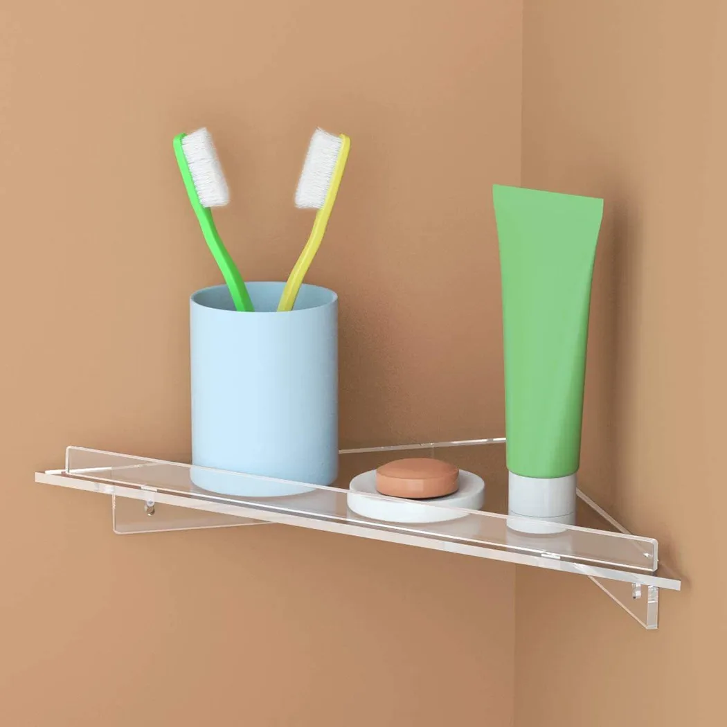 4Pcs Protection Acrylic Bathroom Rack Holder For Clothing Toothpaste Cups Shower Gel Bathroom Corner Shower Shelf Stand
4Pcs Protection Acrylic Bathroom Rack Holder For Clothing Toothpaste Cups Shower Gel Bathroom Corner Shower Shelf Stand