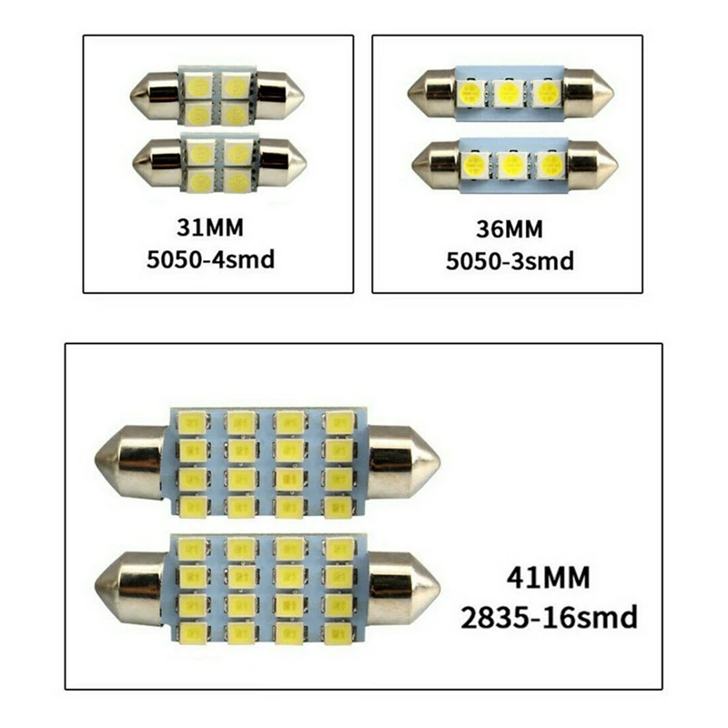 28Pcs Auto Car Interior LED Lights Dome License Plate Mixed Lamp Kit T10 Accessories
28Pcs Auto Car Interior LED Lights Dome License Plate Mixed Lamp Kit T10 Accessories