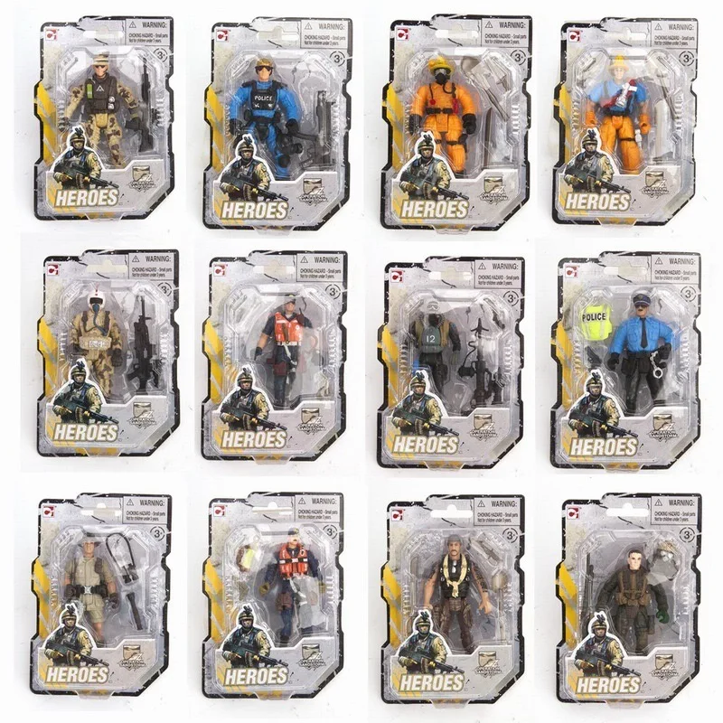 Chap Mei 1/18 Military Anime Action Figure 4" Soldiers With Accessories Man Model Children's Toy Free Shipping
Chap Mei 1/18 Military Anime Action Figure 4" Soldiers With Accessories Man Model Children's Toy Free Shipping