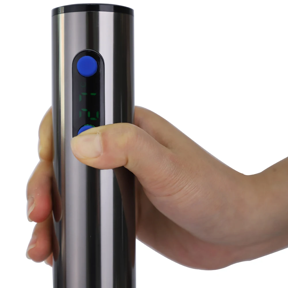 Electric Wine Bottle Opener Rechargeable Automatic Corkscrew Powered Cork Remover temperature display wine Opener Kitchen Tool
Electric Wine Bottle Opener Rechargeable Automatic Corkscrew Powered Cork Remover temperature display wine Opener Kitchen Tool