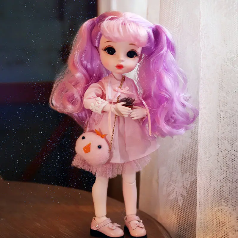 30cm Bjd Doll 6 Points Simulation Joint Little Angel Anime Wind Princess Children Girl Toy Birthday Gift Ball Jointed Doll
30cm Bjd Doll 6 Points Simulation Joint Little Angel Anime Wind Princess Children Girl Toy Birthday Gift Ball Jointed Doll