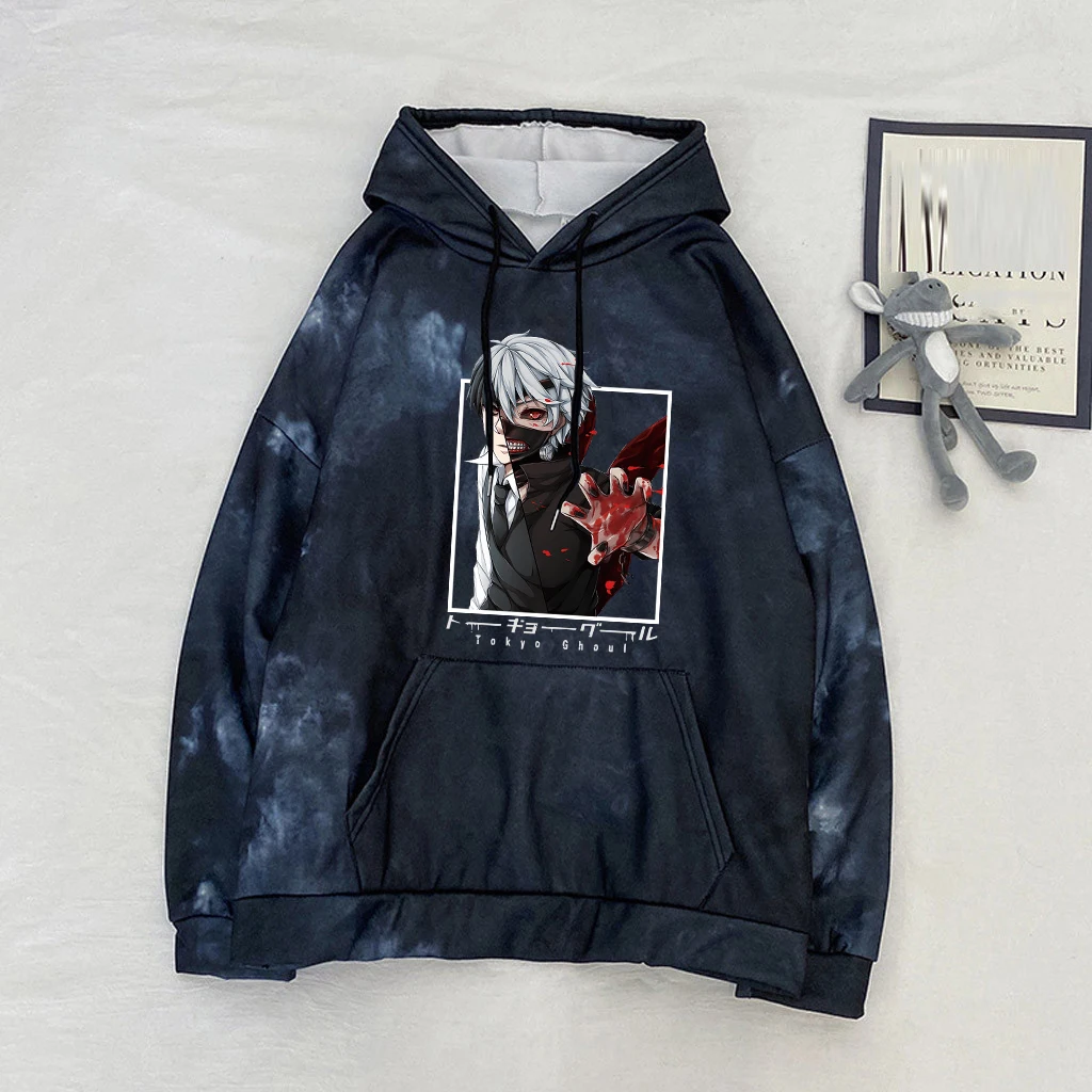 Tokyo Ghoul Japanese Anime Hoodie Cool Kaneki Ken Print Hooded Hip Hop Long Sleeve Autumn Tie-dye Pullover Punk Sweatshirt Male
Tokyo Ghoul Japanese Anime Hoodie Cool Kaneki Ken Print Hooded Hip Hop Long Sleeve Autumn Tie-dye Pullover Punk Sweatshirt Male