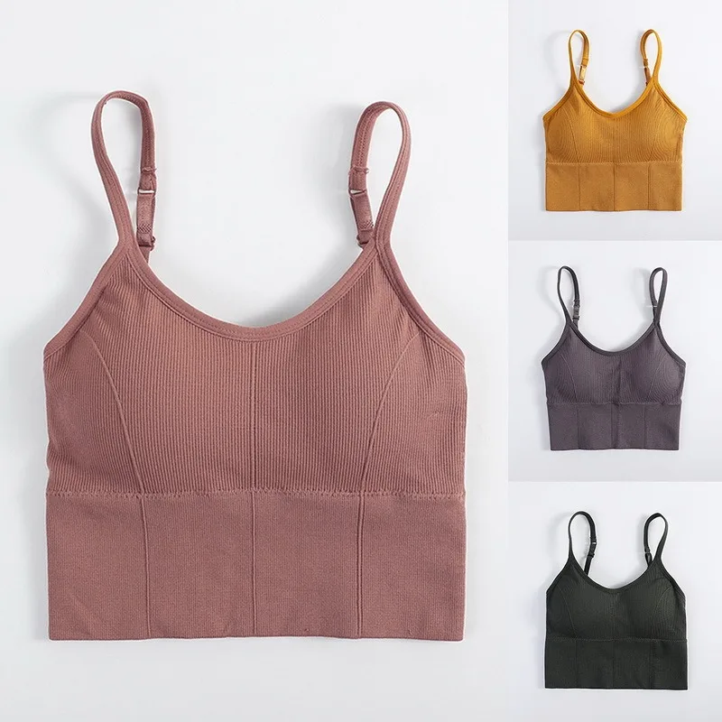 Sport Yoga Bra Women Vest Fitness Padded sexy Running Gym Bra Wire Free Breathable Sleep Shockproof Sports Bra Solid Color BH
Sport Yoga Bra Women Vest Fitness Padded sexy Running Gym Bra Wire Free Breathable Sleep Shockproof Sports Bra Solid Color BH