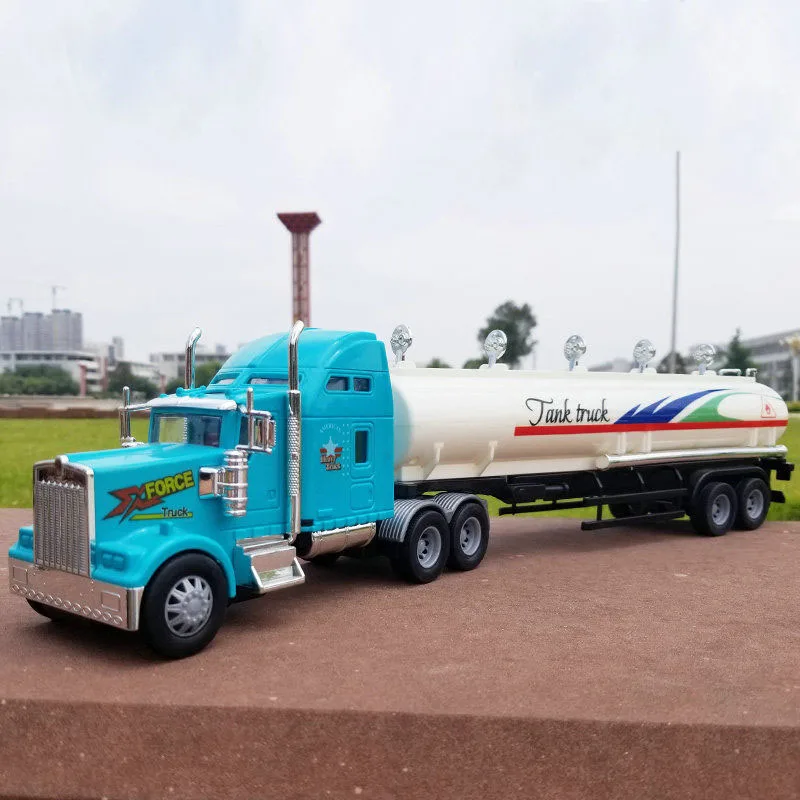 Boys Toy 42cm Engineering Vehicle Container Truck Oil Tank Car Model Toys Plastic Diecast Metal Truck Model Gifts for Kids
Boys Toy 42cm Engineering Vehicle Container Truck Oil Tank Car Model Toys Plastic Diecast Metal Truck Model Gifts for Kids