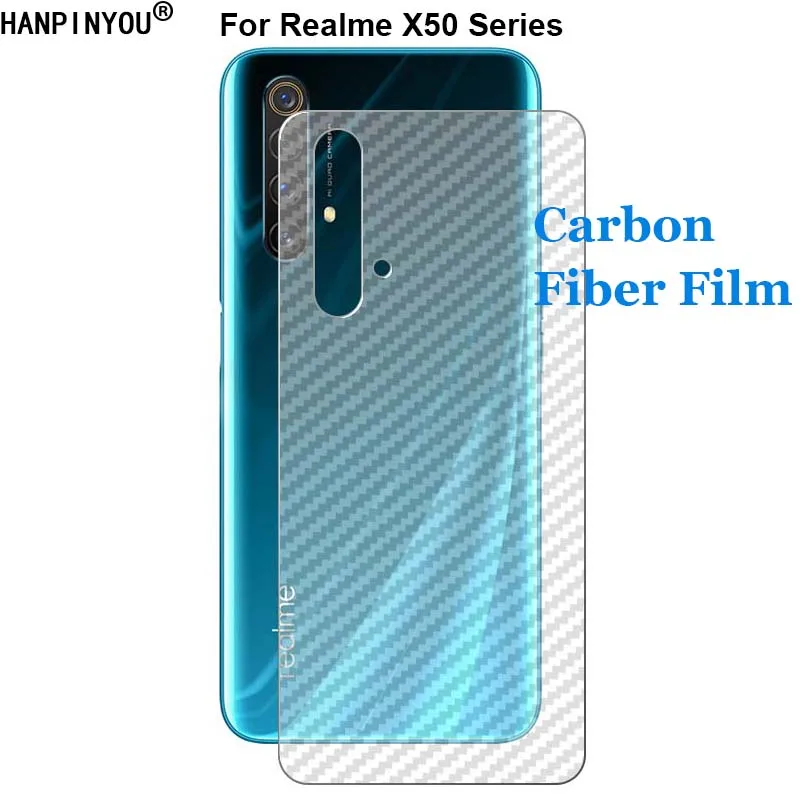 Для Realme X50 / Pro X50m плеер 5G 3D Анти-отпечатков пальцев Мягкая углеродное волокно