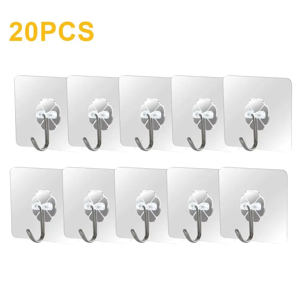 20 шт Водонепроницаемый маслостойкая самоклеящиеся крючки многоразовые бесшовные крючок прозрачный настенные крючки для Кухня Ванная комн...
20 шт Водонепроницаемый маслостойкая самоклеящиеся крючки многоразовые бесшовные крючок прозрачный настенные крючки для Кухня Ванная комн...