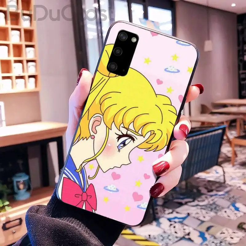 CUCI Cute Sailor Moon Anime Phone Case for Samsung Galaxy S10 Plus S10E S6 S7 edge S8 S9 Plus S10lite S20 Plus S20 Ultra
CUCI Cute Sailor Moon Anime Phone Case for Samsung Galaxy S10 Plus S10E S6 S7 edge S8 S9 Plus S10lite S20 Plus S20 Ultra