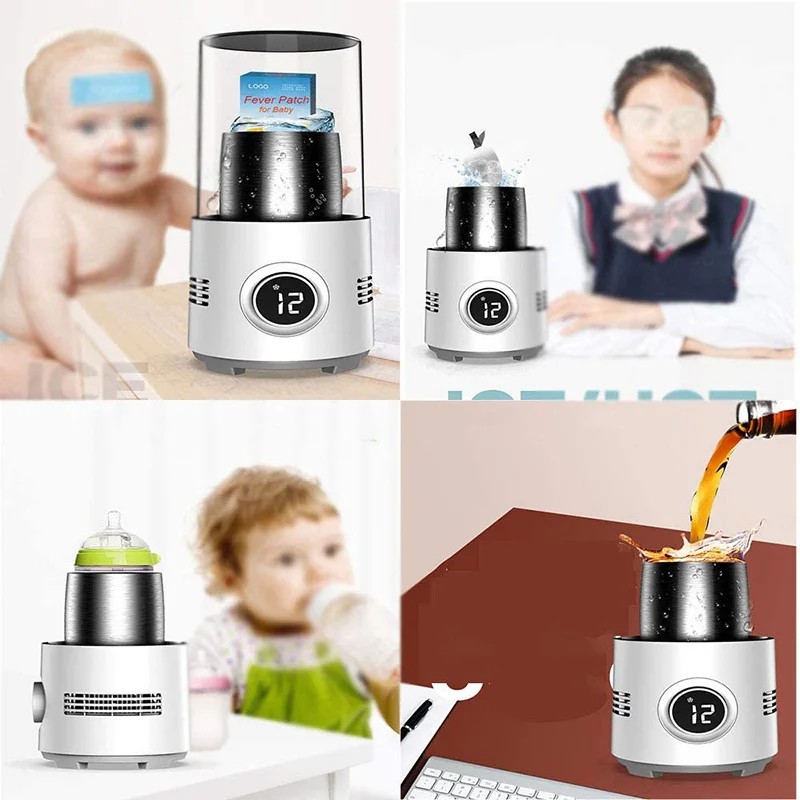 2IN1Coffee Tea Drinks Mug Warmer Cooler Desktop Heating and Cooling Cup Beverage Instant Cooling Fast Refrigerator Cup Home 
2IN1Coffee Tea Drinks Mug Warmer Cooler Desktop Heating and Cooling Cup Beverage Instant Cooling Fast Refrigerator Cup Home