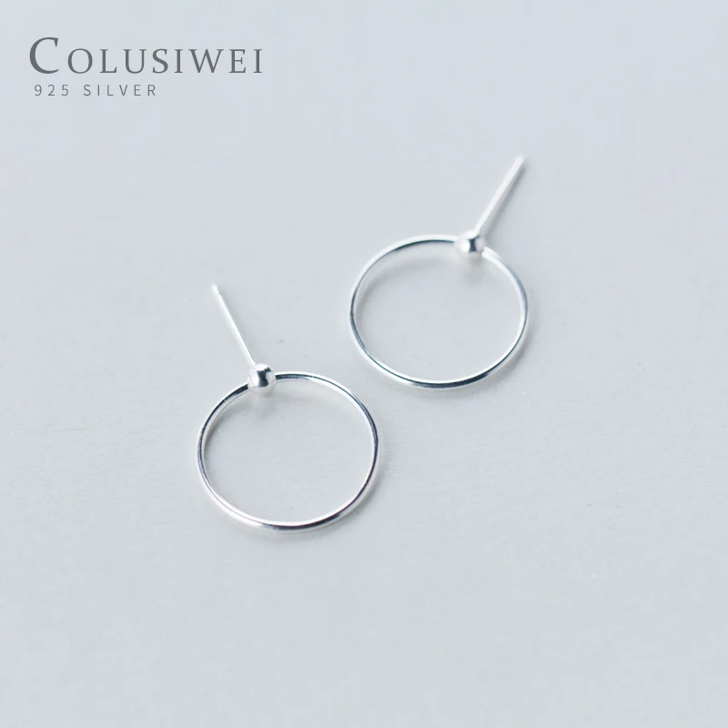 Colusiwei Hot Sale Fashion Round Circle Drop Earrings for Women Geometric Simple Genuine 925 Sterling Silver Fine Jewelry Gift
Colusiwei Hot Sale Fashion Round Circle Drop Earrings for Women Geometric Simple Genuine 925 Sterling Silver Fine Jewelry Gift