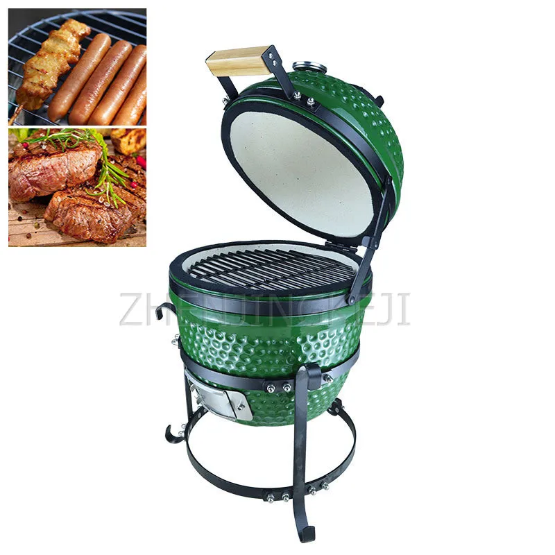 13 Inch Ceramic Barbecue Grill Charcoal Barbecue Multi-Function Appliance BBQ American Outdoor Portable Family Barbecue Grill
13 Inch Ceramic Barbecue Grill Charcoal Barbecue Multi-Function Appliance BBQ American Outdoor Portable Family Barbecue Grill