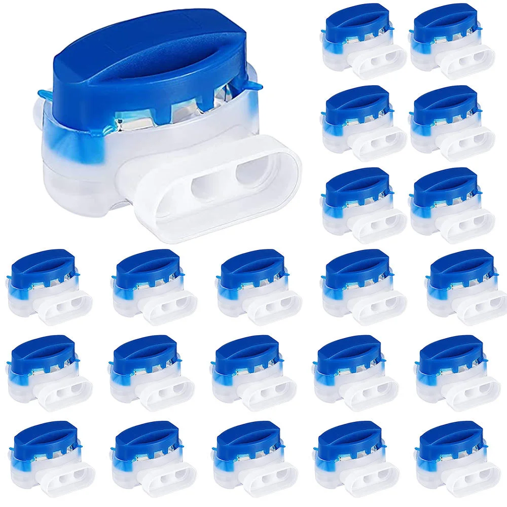 Blue Cable Connector 3 Holes Connector For Robotic Lawnmowers Electric Dog Fences Automotive Electronics And Underground Cables
Blue Cable Connector 3 Holes Connector For Robotic Lawnmowers Electric Dog Fences Automotive Electronics And Underground Cables