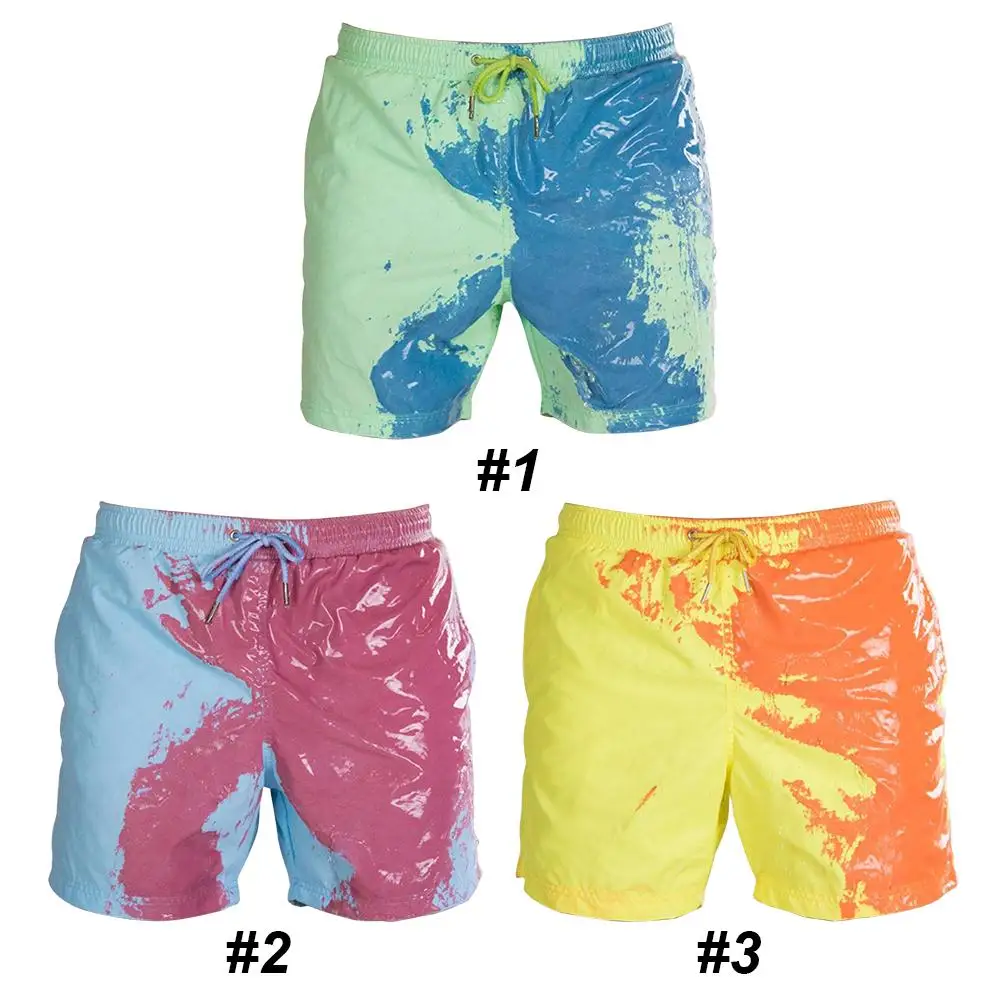 Funny Color Changing Polyester Beach Swim Shorts Swim Trunks Comfortable Temperature Sensitive Swimming Pants Soft Pool
Funny Color Changing Polyester Beach Swim Shorts Swim Trunks Comfortable Temperature Sensitive Swimming Pants Soft Pool
