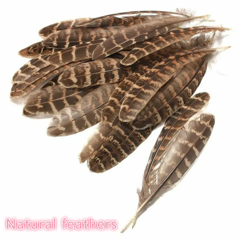 50PCS Natural Pheasant Feather Handicraft Jewelry Making,used for a variety of clothing,home decoration accessories. 
50PCS Natural Pheasant Feather Handicraft Jewelry Making,used for a variety of clothing,home decoration accessories.