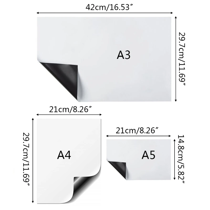 Magnetic Soft Whiteboard Refrigerator Sticker Erasable Memo Message Board Remind
Magnetic Soft Whiteboard Refrigerator Sticker Erasable Memo Message Board Remind