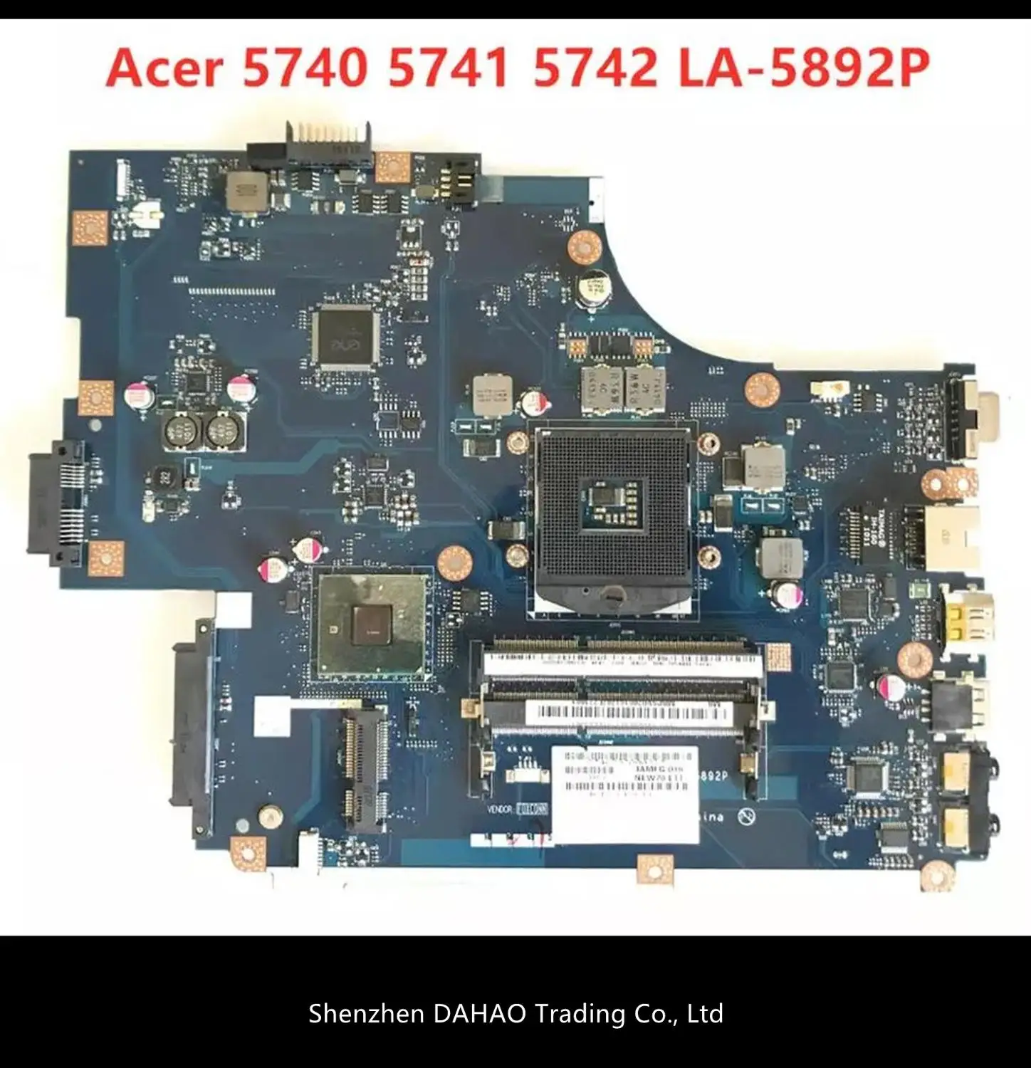 NEW70 LA-5892P для ноутбука Acer aspire 5741 5741G 5742 5742G материнская плата MBWJU02001 MBPSV02001 HM55 DDR3 100%
