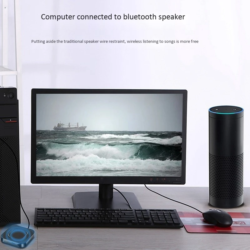 Bluetooth 5.0 Adapter Bluetooth Receiver Transmitter 2-In-1 Wireless o Receiver Transmitter
Bluetooth 5.0 Adapter Bluetooth Receiver Transmitter 2-In-1 Wireless o Receiver Transmitter