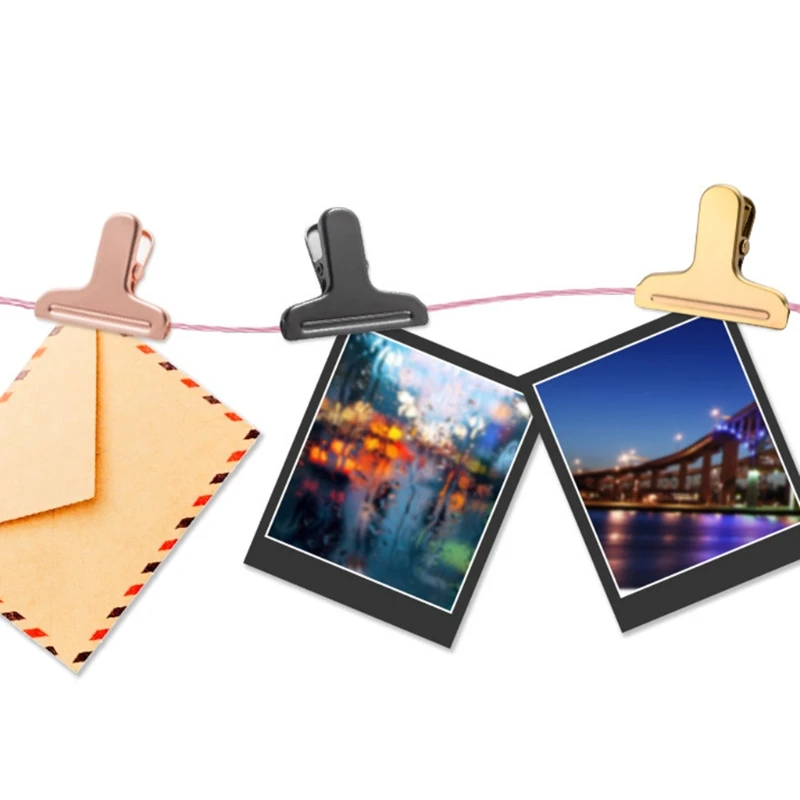 9 Pack Chip Bag Clips Food Clips Heavy Duty Stainless Steel File Clips Clamps for Kitchen Home Office M17F
9 Pack Chip Bag Clips Food Clips Heavy Duty Stainless Steel File Clips Clamps for Kitchen Home Office M17F