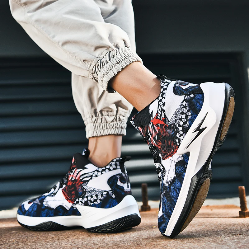 New Spring Autumn Unisex Sport Shoes for Men High Top Sneakers Mens Retro Basketball Shoes Breathable Trend Women Walking Shoes
New Spring Autumn Unisex Sport Shoes for Men High Top Sneakers Mens Retro Basketball Shoes Breathable Trend Women Walking Shoes