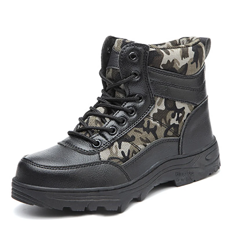Labor Protection Shoes Velvet Autumn Winter Male High Top Plus Cotton Work Anti - Smash Factory Site Workshop Etc
Labor Protection Shoes Velvet Autumn Winter Male High Top Plus Cotton Work Anti - Smash Factory Site Workshop Etc