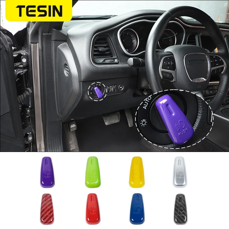 TESIN Car Headlight Switch Control Decoration Cover Trim Sticker For Durango 2011+ For Dodge Challenger 2015+ For Charger 2010+
TESIN Car Headlight Switch Control Decoration Cover Trim Sticker For Durango 2011+ For Dodge Challenger 2015+ For Charger 2010+