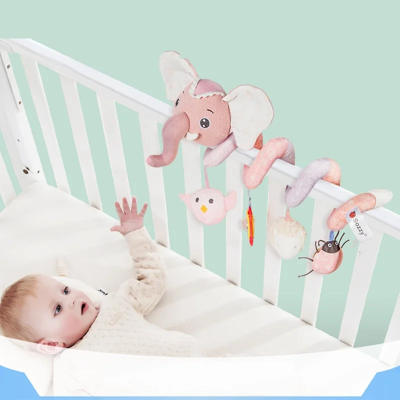 Soft Baby Toys 0-12 Months Music Crib Stroller Hanging Spiral Toddlers Sensory Educational Toy For Newborn Baby Rattles Bed Bell
Soft Baby Toys 0-12 Months Music Crib Stroller Hanging Spiral Toddlers Sensory Educational Toy For Newborn Baby Rattles Bed Bell