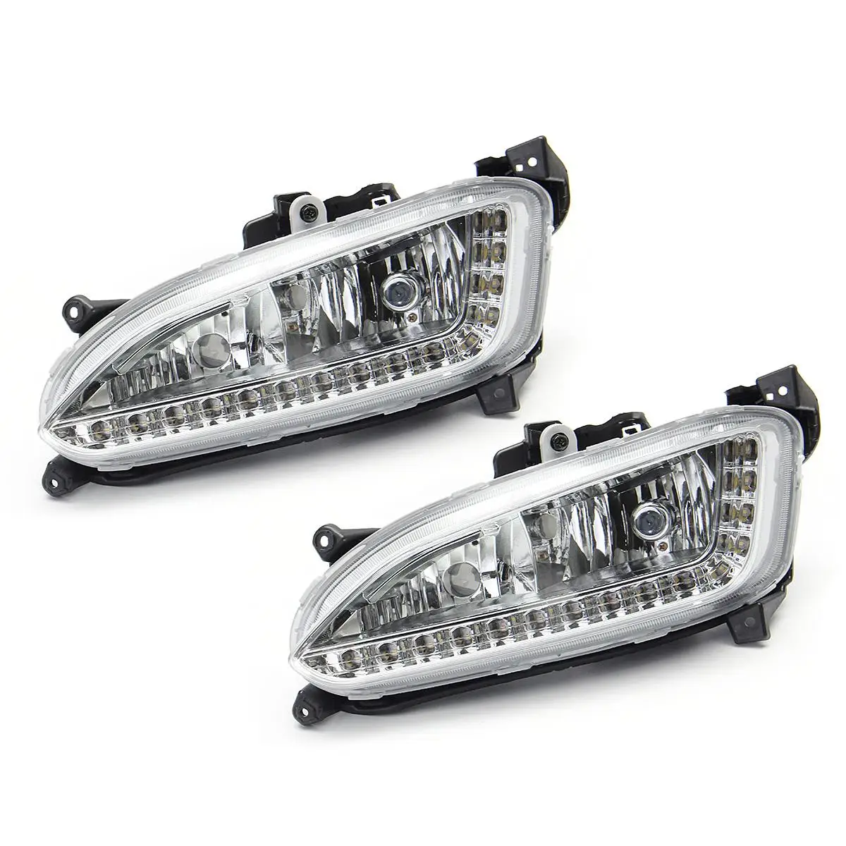 1 Pair/2Pcs 12V LED Car Daytime Running Light White Fog Light Assembly Waterproof Automotive Lamp for hyundais IX45 Santa Fe
1 Pair/2Pcs 12V LED Car Daytime Running Light White Fog Light Assembly Waterproof Automotive Lamp for hyundais IX45 Santa Fe