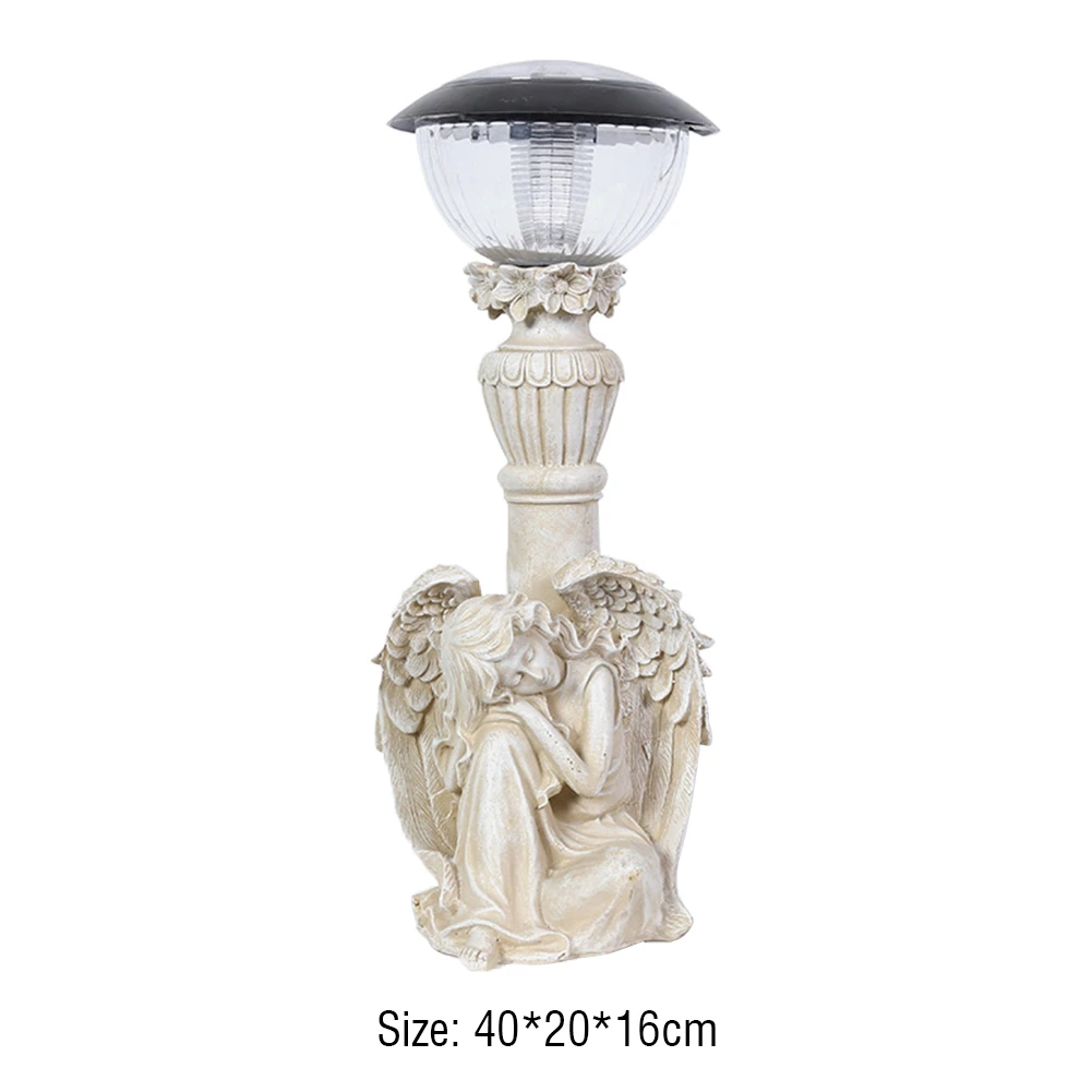 LED Resin Ornaments Crafts Home Furnishing Solar Powered Little Angel Shaped Light Outdoor Garden Lawn Figure Statue Lamp Decor
LED Resin Ornaments Crafts Home Furnishing Solar Powered Little Angel Shaped Light Outdoor Garden Lawn Figure Statue Lamp Decor