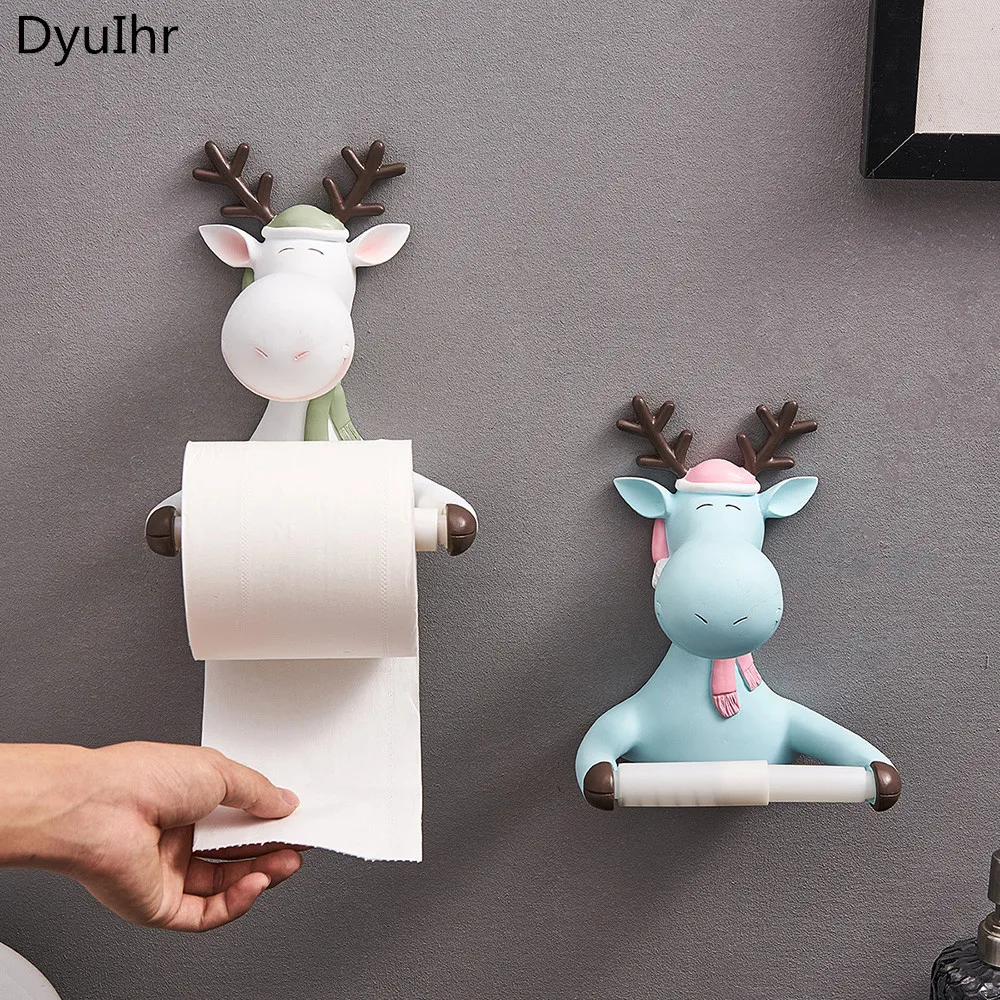 Cartoon elk paper towel rack towel rack resin animal shape modern home decoration accessories bathroom decoration storage
Cartoon elk paper towel rack towel rack resin animal shape modern home decoration accessories bathroom decoration storage