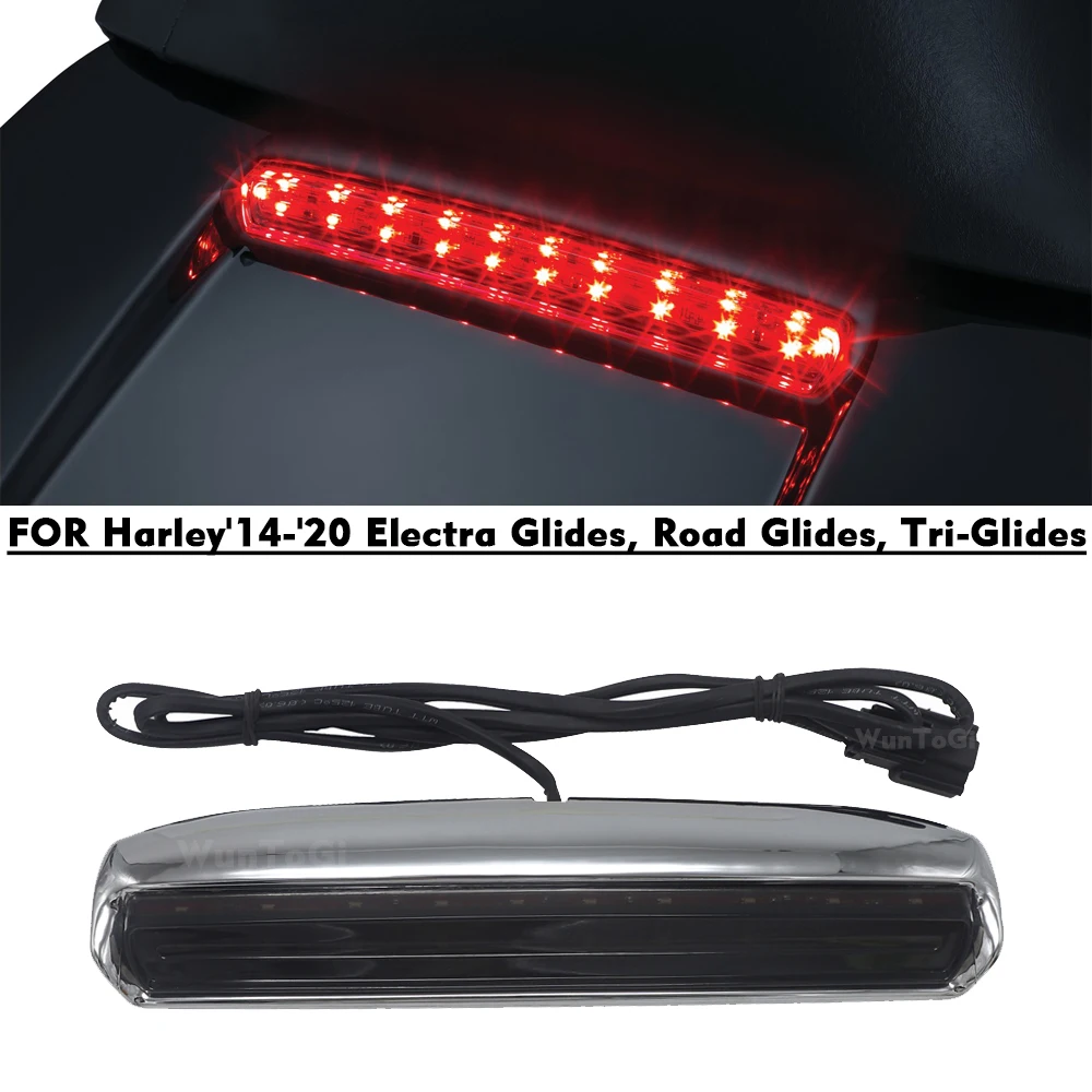 Motorcycle Decorative Lights For Harley Electra Low CVO Road Glide Super Limited Low Three Glide LED Tour-Pak Cover 2014-2020
Motorcycle Decorative Lights For Harley Electra Low CVO Road Glide Super Limited Low Three Glide LED Tour-Pak Cover 2014-2020