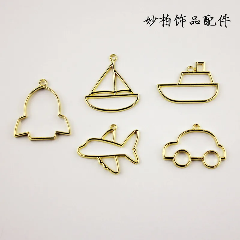 Spaceship Car Open Bezel Charms for Resin Jewelry Simple Boat Airplane Blank Bezel Pendent Frame Resin Craft Supplies Findings
Spaceship Car Open Bezel Charms for Resin Jewelry Simple Boat Airplane Blank Bezel Pendent Frame Resin Craft Supplies Findings