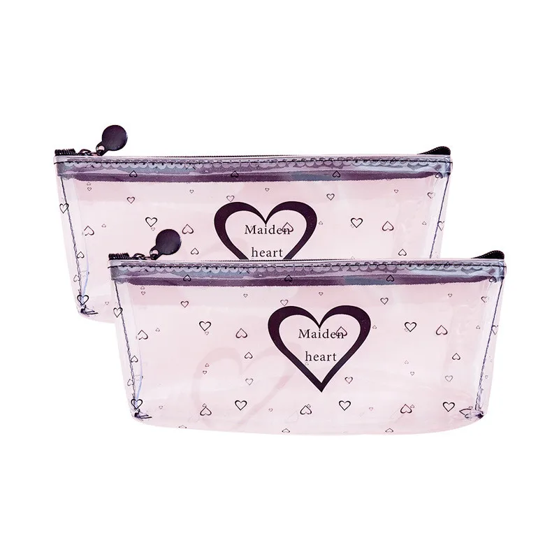 Transparent Letter Star Heart School Pencil case Large Capacity pencil box Storage bag Stationery gift School Supplies
Transparent Letter Star Heart School Pencil case Large Capacity pencil box Storage bag Stationery gift School Supplies