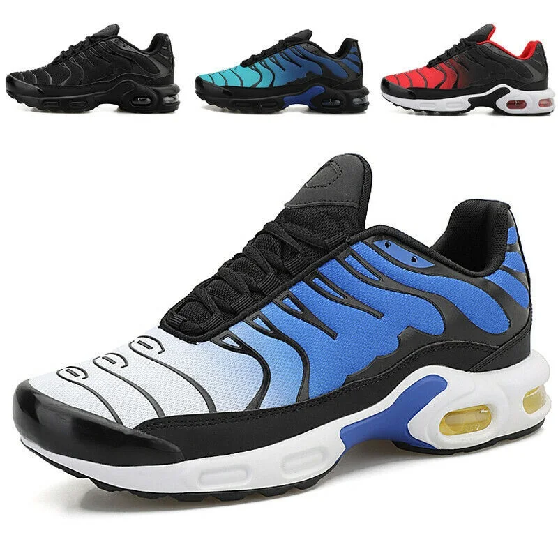 Fashion Men's Athletic Sneakers Breathable Air Cushion Soft Sports Running Shoes
Fashion Men's Athletic Sneakers Breathable Air Cushion Soft Sports Running Shoes